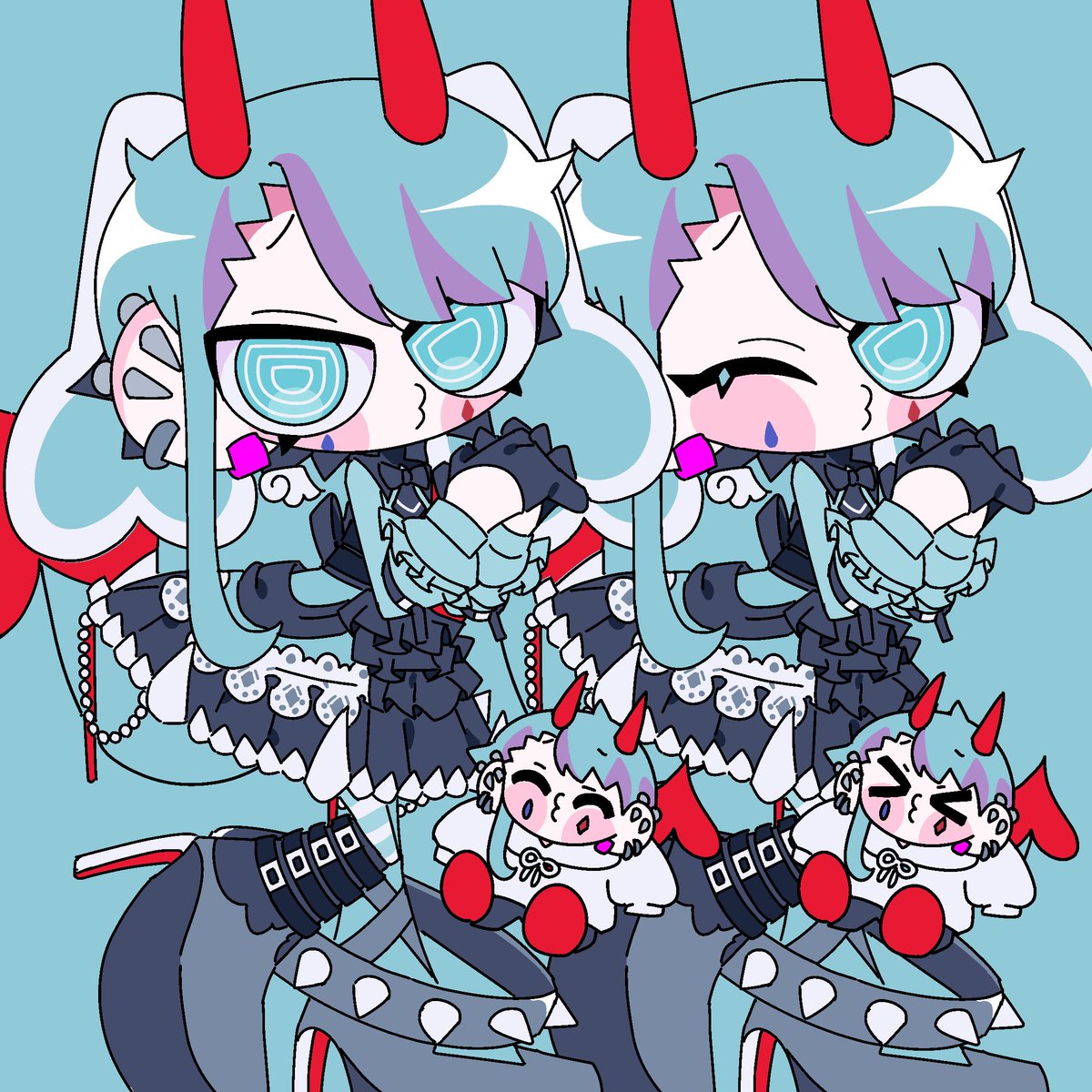 bomu_art0502's tweet image. もちもちデフォルメ絵師です🌷

#3連休はフォロワーさんが増えるらしい 
#絵柄が好みって人にフォローされたい