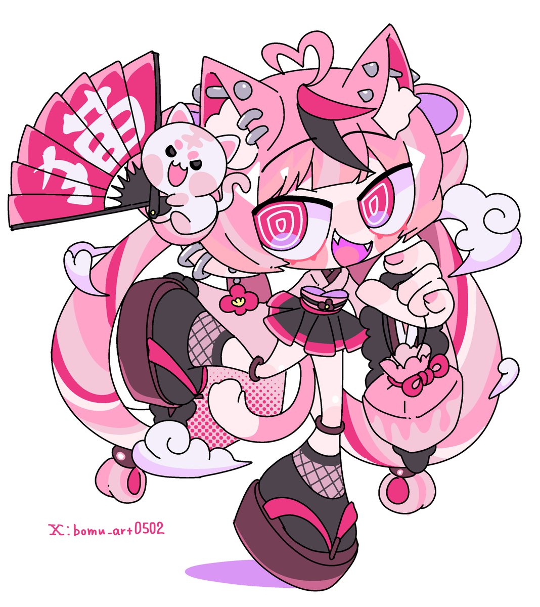 bomu_art0502's tweet image. もちもちデフォルメ絵師です🌷

#3連休はフォロワーさんが増えるらしい 
#絵柄が好みって人にフォローされたい