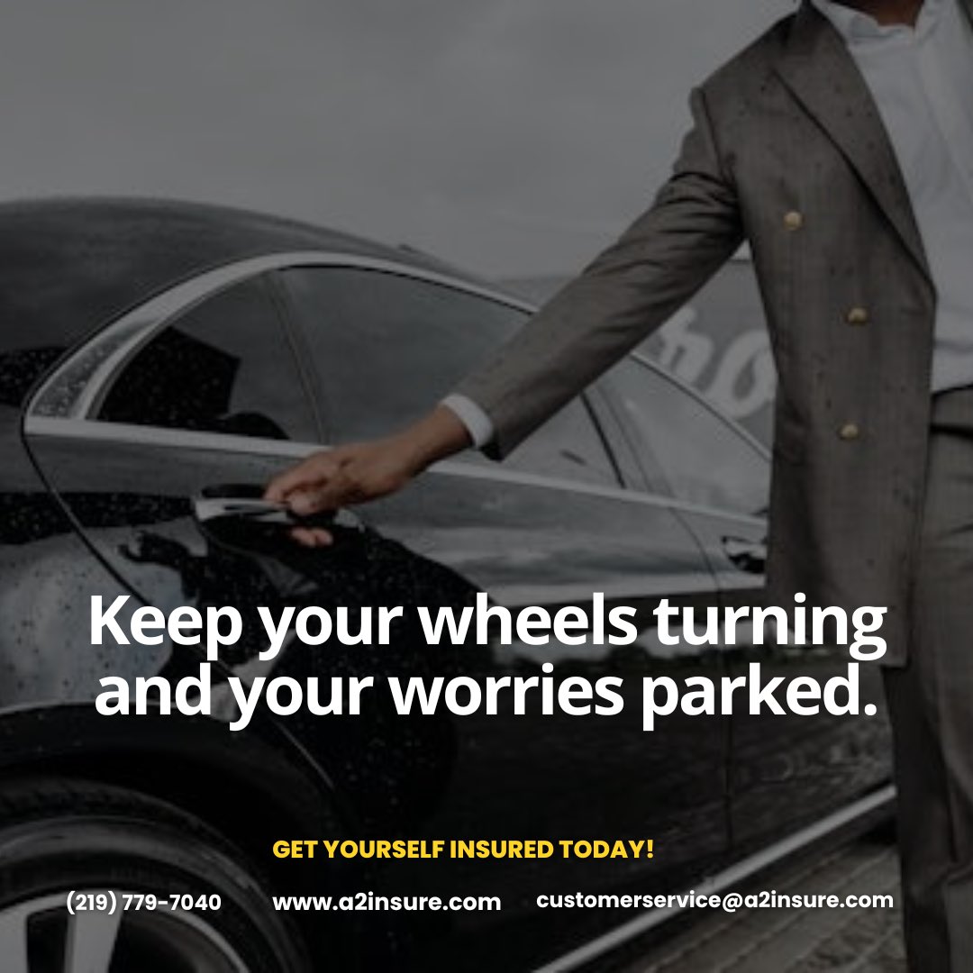 A2insureLLC's tweet image. Your car gets you places—your insurance keeps you secure while you get there. 🚗✨ #DriveSafe #InsureWithConfidence