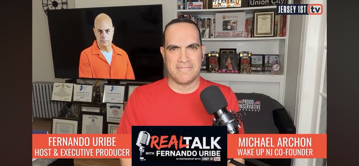 🔥10,000+ VIEWS THIS WEEK!🔥

Check out Real Talk With Fernando Uribe via <a href="/Jrsy1st/">Jersey 1st</a> at the links below as I spoke with <a href="/wakeupnj/">Wake Up NJ 🇺🇸 New Jersey</a> Co-Founder <a href="/michaelcarchon/">Archon, Michael 🇺🇸</a> 

We spoke about everything concerning Election 2025 and more.

During "Final Thoughts”, I am happy to debunk all the