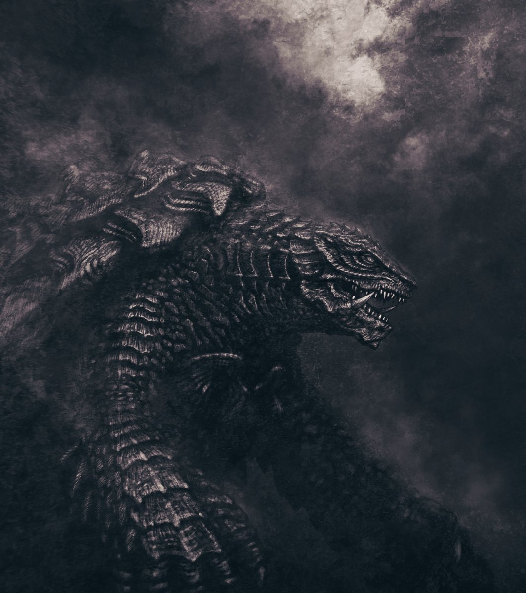 flickerblue1999's tweet image. 「ガメラEXPO」開催記念に。
以前描いたガメラを若干加筆。

#ガメラEXPO
#2025ガメラ60th
#ガメラ