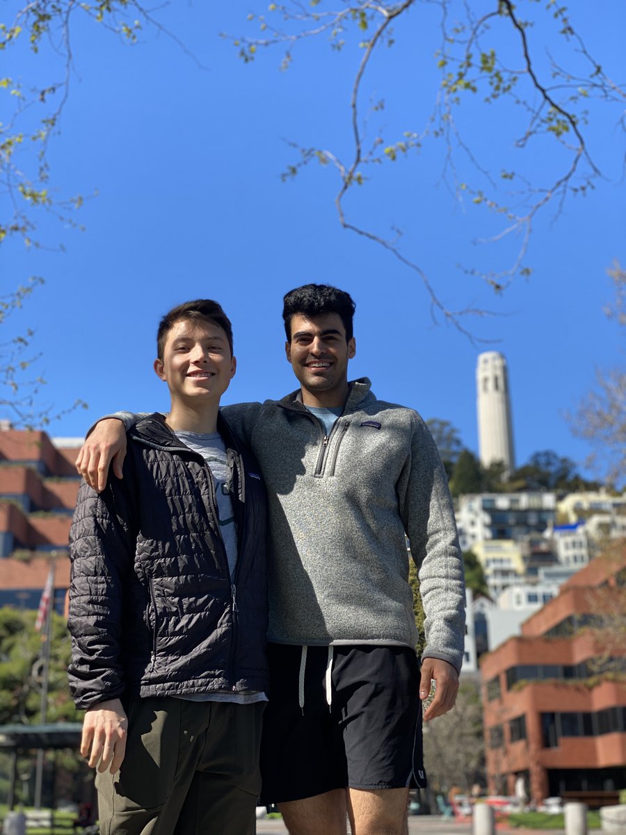 NaderLikeLadder's tweet image. Working from @sfcompute today in Levi&apos;s Plaza

Same location where @alecqfong and I first set up our office 6 years ago!!!

Since then went thru YC, startup acquired by NVIDIA, got married, grew a mustache... and Alec&apos;s patagonia is still trucking along 😂🤙