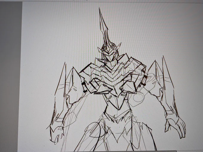 三連休なので、恐らく完成させることのないラフ画を投稿します 1枚目・VS騎士ラムネ&40炎よりカイゼルファイヤー 2枚目・メダロットよりメタビー 完成させず(途中で面倒くさくなるか忘れてるか)にお蔵入りになるものが結構あります #イラスト