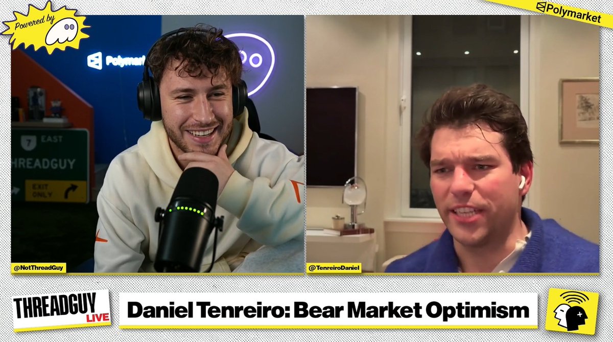 Threadupdates_'s tweet image. Threadguy is now LIVE with @TenreiroDaniel 

twitch.tv/threadguy