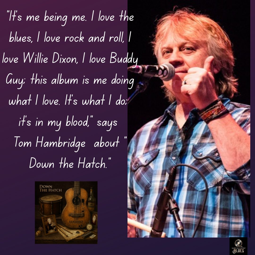 Have you listened to <a href="/TomHambridge/">Tom Hambridge</a>'s album "Down The Hatch"? It's available on CD, Digital and Vinyl formats. Check it out at tomhambridge.lnk.to/downthehatch 
🥁🎸🎶💿
#bluesrock #blues #drummer