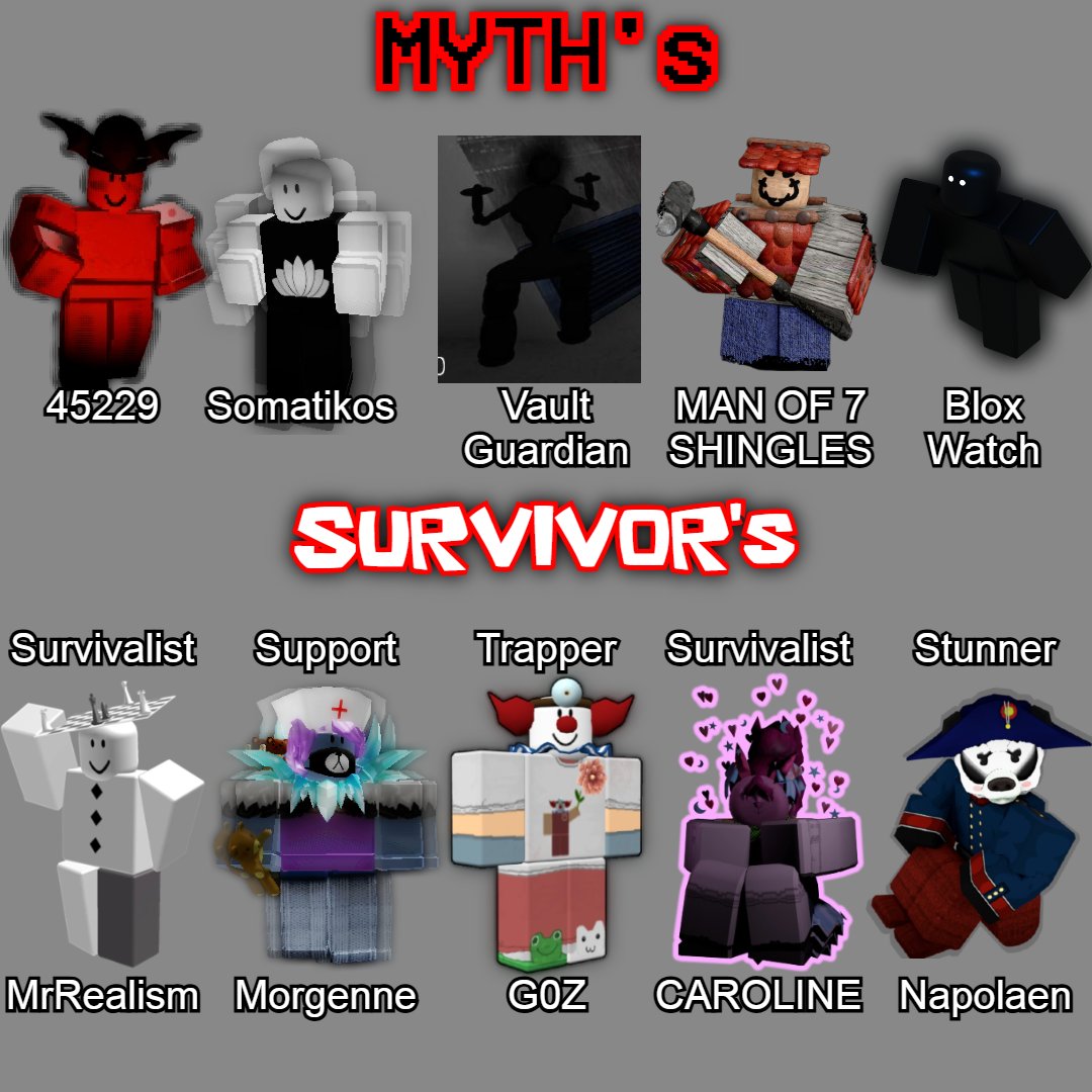 GgbThieus's tweet image. Bored right now so I made a Concept for an ROBLOX Asym Game based around &quot;Myths&quot;
#robloxasym #robloxmyths