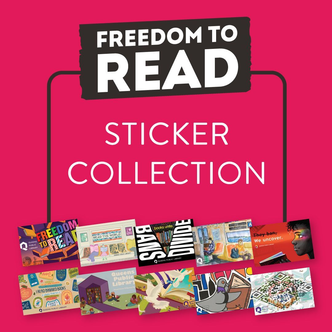 QPLNYC's tweet image. Have you Finished your Collection?
Pick up your #FreedomToRead Sticker Booklet and then fill it with our 10 unique stickers, located across our QPL locations!
queenslibrary.org/sites/default/…
Don&apos;t forget to Show Us your completed Sticker Collection!