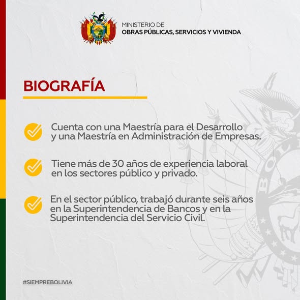 📷 #NotaDePrensa | RAÚL BUENO SALAZAR ASUME COMO DIRECTOR GENERAL EJECUTIVO DE VÍAS BOLIVIA
📷 n9.cl/lulug
#SiempreBolivia 📷