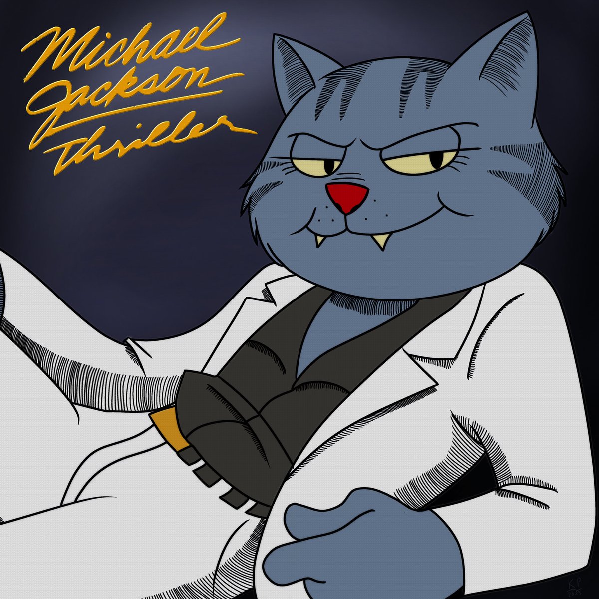 KlonoaPrime's tweet photo. Been fixated on both Fritz the Cat and Michael Jackson as of late lol

#fritzthecat #MichaelJackson #digitalart https://t.co/GLXnbhJcGG