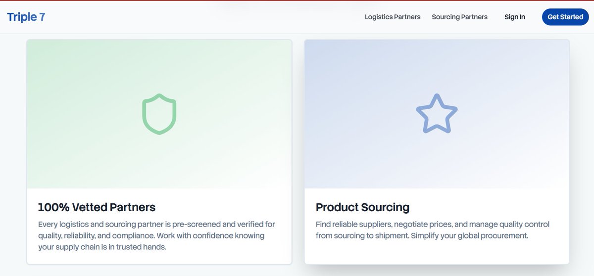 EricUkeje's tweet photo. Day 1:
Starting Triple7 โ a platform connecting businesses to trusted sourcing and logistics partners globally.
From supply to delivery, everything becomes simpler.
#StartupLife #logisticsappdevelopment https://t.co/cmSmo2QHiw