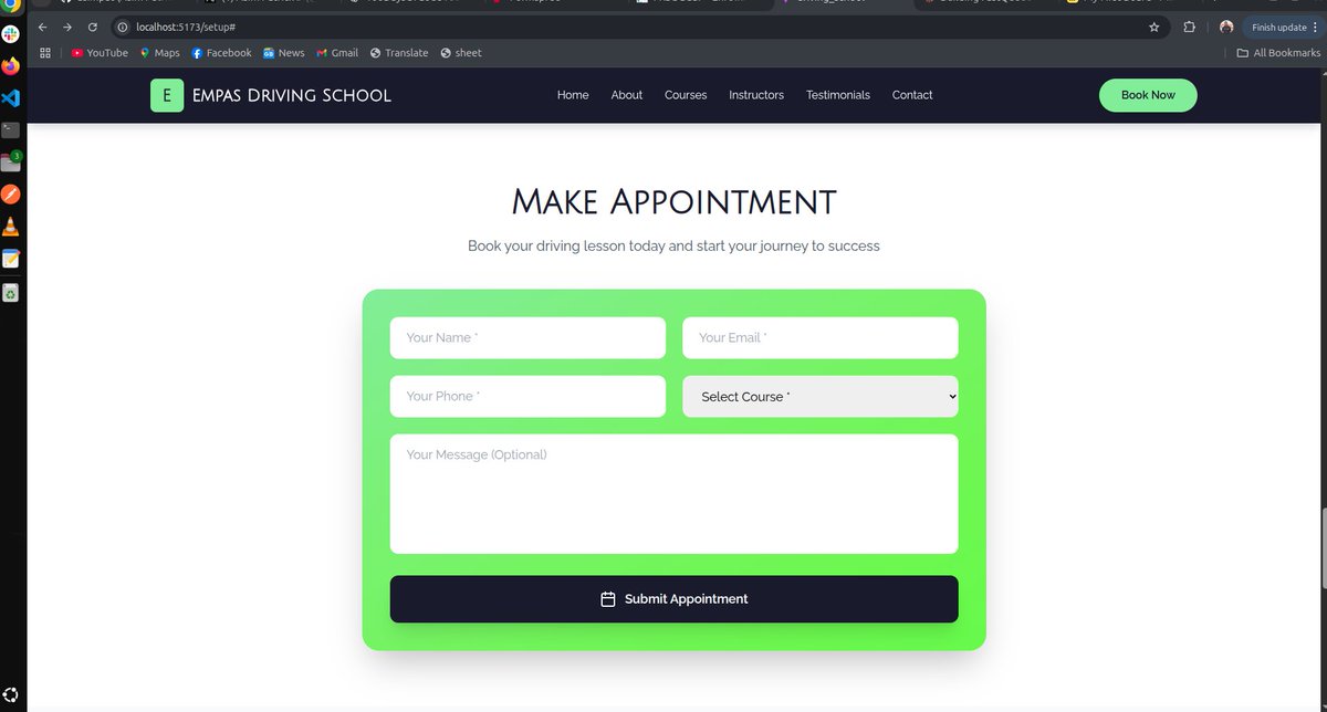 Patoasim's tweet image. Day 65 of {#100DaysOfCode} 

I can’t believe I’m almost done with the frontend design in less than a week, this is real progress. Everything is coming together, and the sections just need a few final touches.

#Django #DRF #React #BackendDev #GodIsWithMe