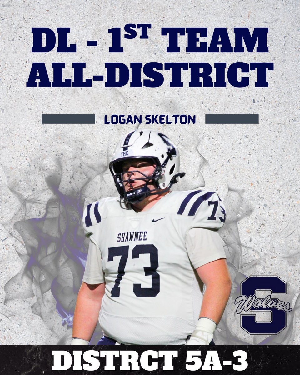 Congratulations <a href="/LoganSkelton27/">Logan Skelton</a> for being named first team all Defensive line!