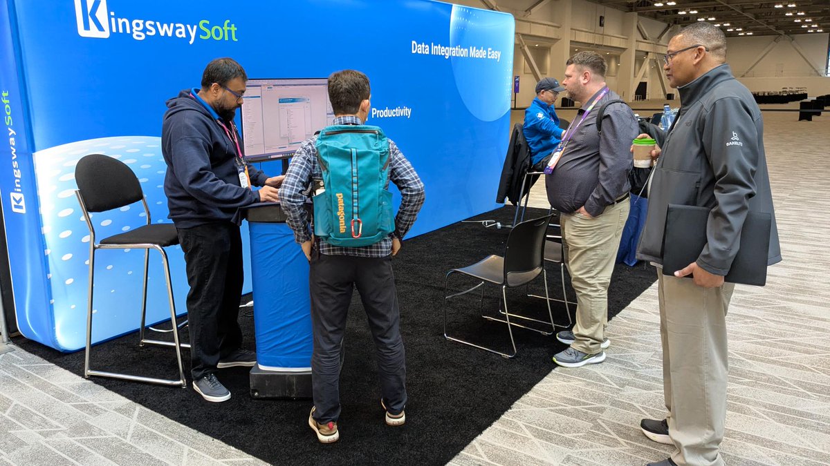 kingswaysoft's tweet image. A huge thank you to everyone at the #PASSDataSummit! We are grateful for the conversations, insights, and the opportunity to present our latest products and features. Also, congratulations to the winner of our raffle! #KingswaySoft #DataIntegrationMadeEasy
