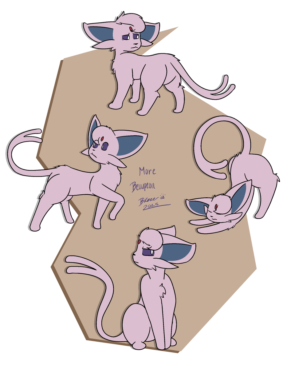 drew more of my my Pokésona, just doin' lil critter things i guess.