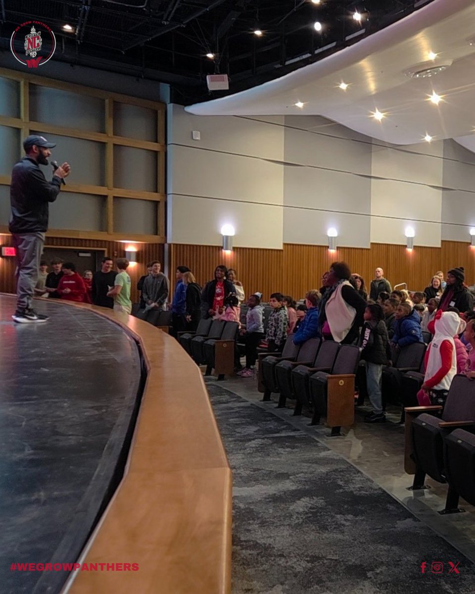 NCHS_panthers's tweet photo. Second graders took over the high school yesterday, touring the building, diving into journalism and sports, hanging out with our current Panthers, and so much more ๐ There was so much excitement for this Class of Future Panthers! ๐ฏโจ๏ธโค๏ธ๐ค #MSDWT #NCHS #WHYWT #WEGROWPANTHERS https://t.co/K5KdwPTIh3