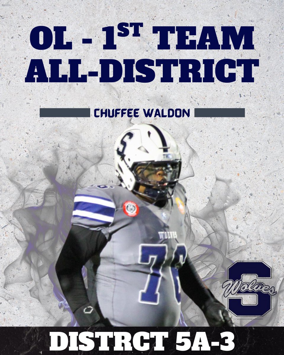 Congratulations <a href="/chuffeewaldon76/">chuffeeeeeeee</a> for being named first team Offensive line.