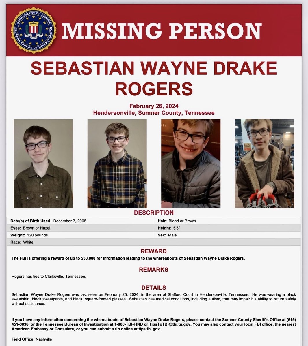 NaturesBeautiii's tweet image. #SebastianRogers is still #MISSING - We won’t give up on you Sebastian 🙏🏻💚