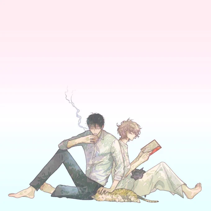 今年も風船飛びましたたくさん漫画を読んでいただいて、感想もいっぱいいただいて、幸せな1年でした。引き続き夜まひに向き合う1年にしたいと思いますので何卒
