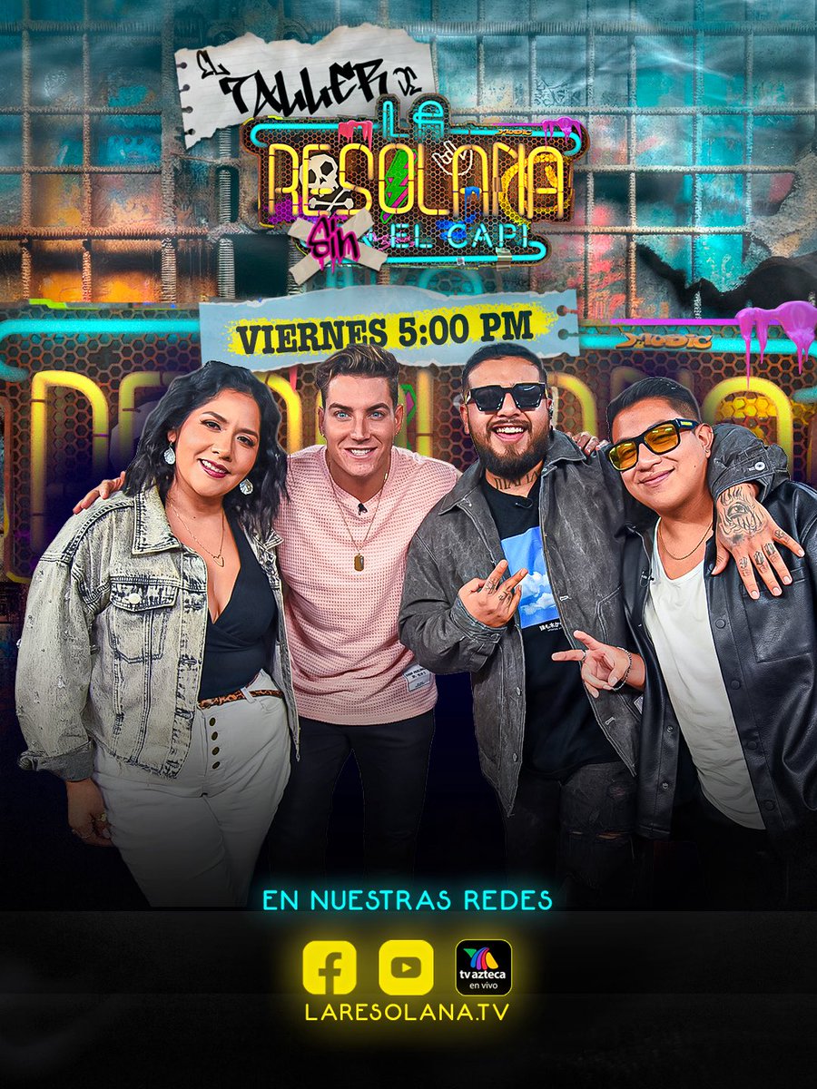 ¡Racita! 🤘 Hoy llega #AgustínFernández al #ElTallerDeLaResolana y traemos risas, buena vibra y platiquita sabrosa para ratito. 😎🔥

Cáiganle a las 5:00 p.m. por 📲 Facebook, YouTube y laresolana.tv 🤩 #PodcastEnAzteca