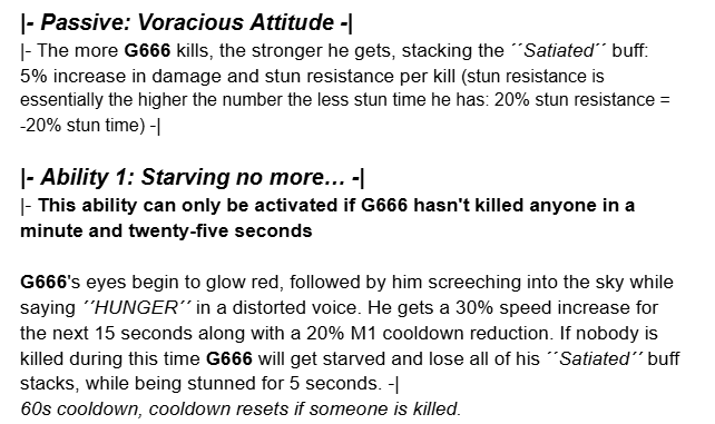 Buckethead1352's tweet image. G666 Moveset concept for
@TLRRoblox