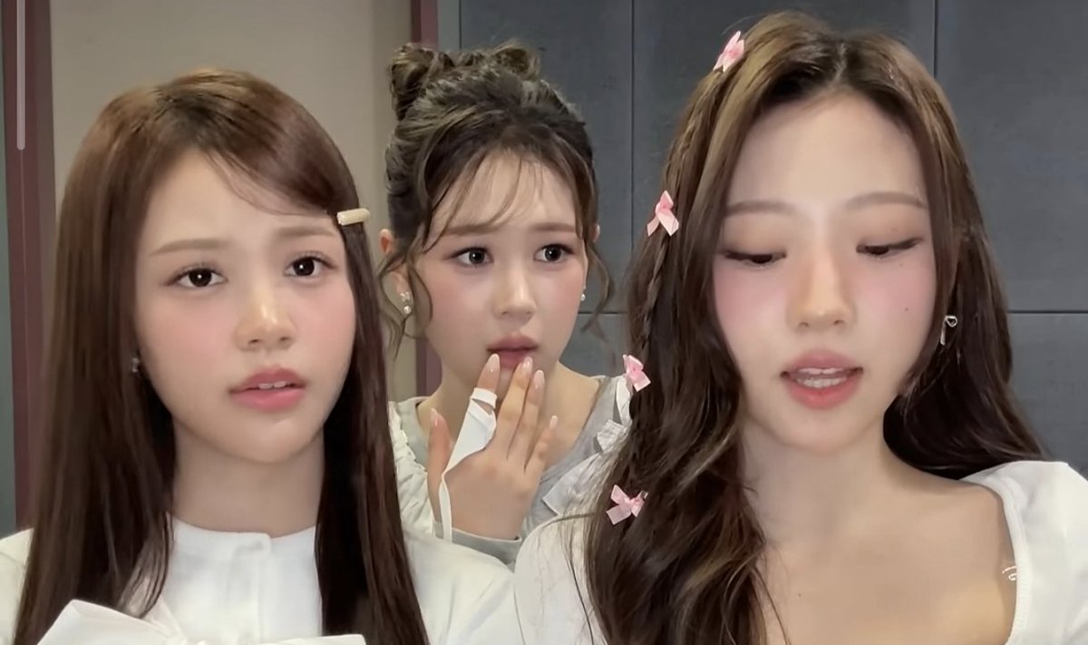 LBraand's tweet photo. Yeon be like... 
#Hearts2Hearts_FOCUS https://t.co/znEYksDaiI