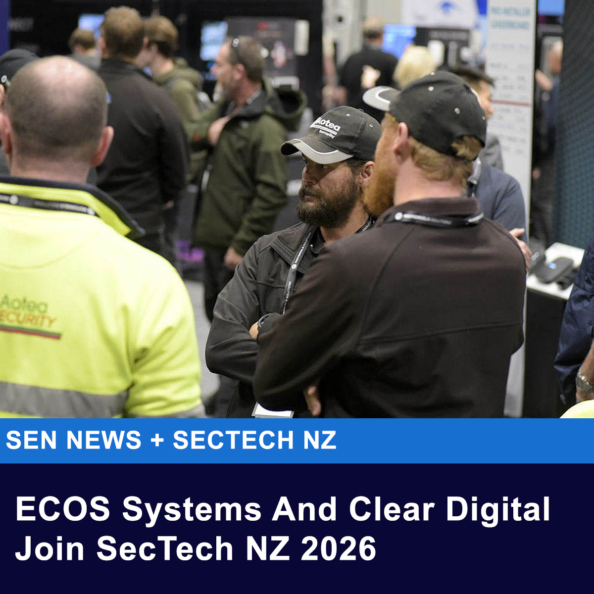 SecElecMag's tweet image. sen.news/ecos-systems-a…
ECOS Systems and Clear Digital have joined SecTech New Zealand 2026, bringing the total number of exhibitors to 14 with 10 additional proposals out.
#sectech #sectechnz #sectechroadshow #accesscontrol #alarms #automation #cctv #locks #monitoring #security…