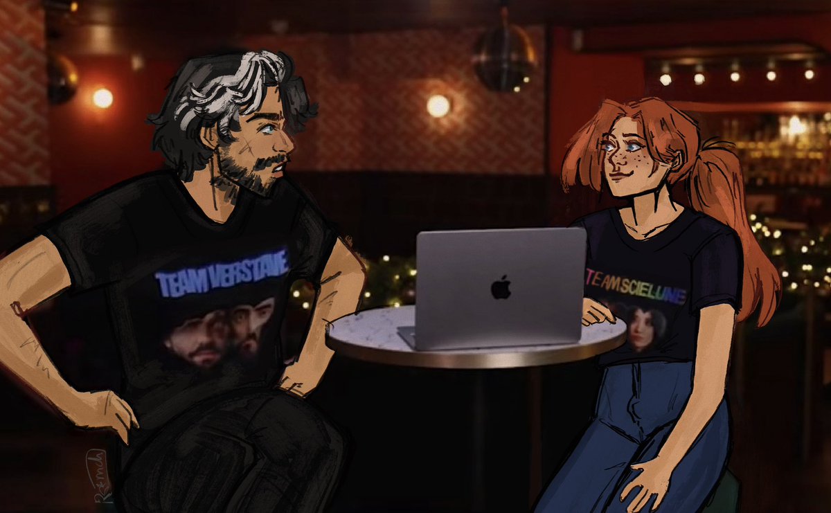 Hey remember when Guillaume said they DO see all the weird fanart, is this
#ClairObscurExpedition33 #Verstave #Sciellune #Verso #Maelle