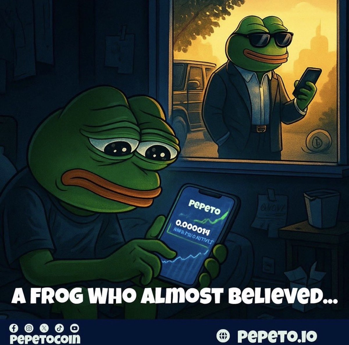 Profits too heavy to carry. 🚀🐸💚

When $PEPETO rises, even the rewards feel larger than life. ⚡️

🔥 218% staking rewards for holders

🎁 Join the $700K Giveaway before Tier 1 Listing: gleam.io/adE5H/pepeto-7

🔗 Buy &amp; stake now: pepeto.io

#Pepeto #PEPETO