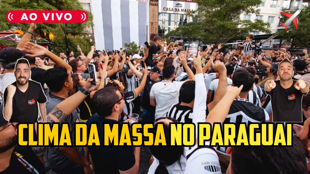 oBetoGuerra's tweet image. 🔴 CLIMA DA MASSA NO PARAGUAI 🎥 IMAGENS DA FESTA INCRÍVEL

➡️ youtube.com/watch?v=Qiv-Mn…