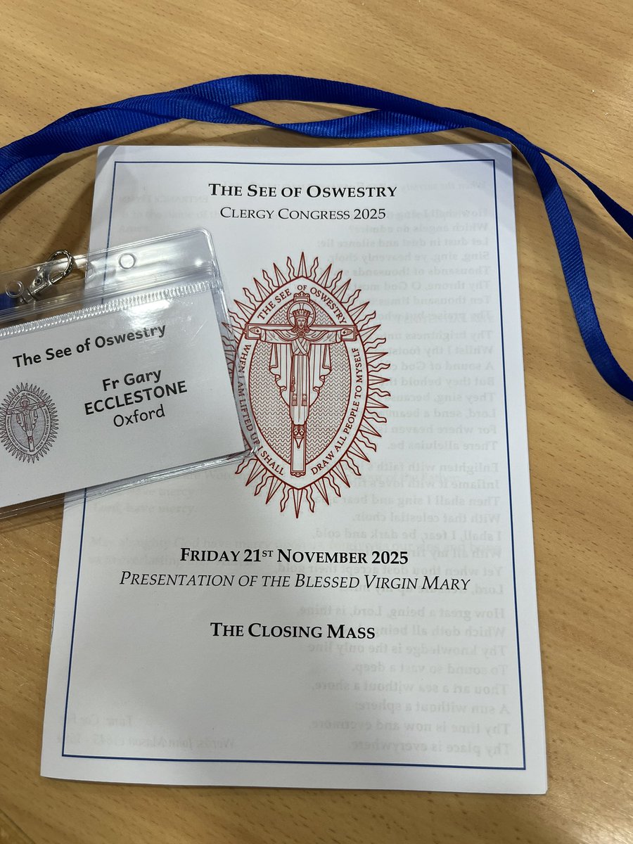 See of Oswestry Vicar-General tweet media