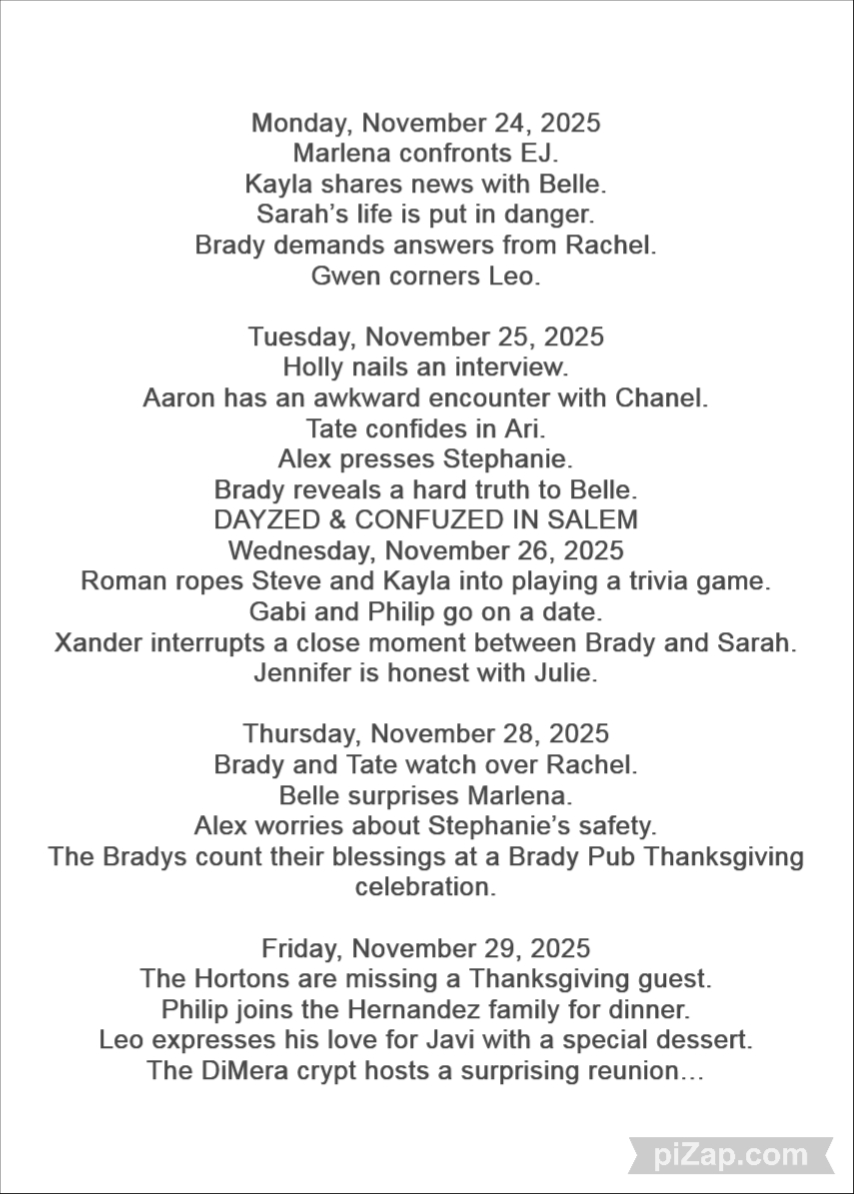 dayzedconfuzed's tweet image. #DAYS This is what we will see next week. What looks good to you?