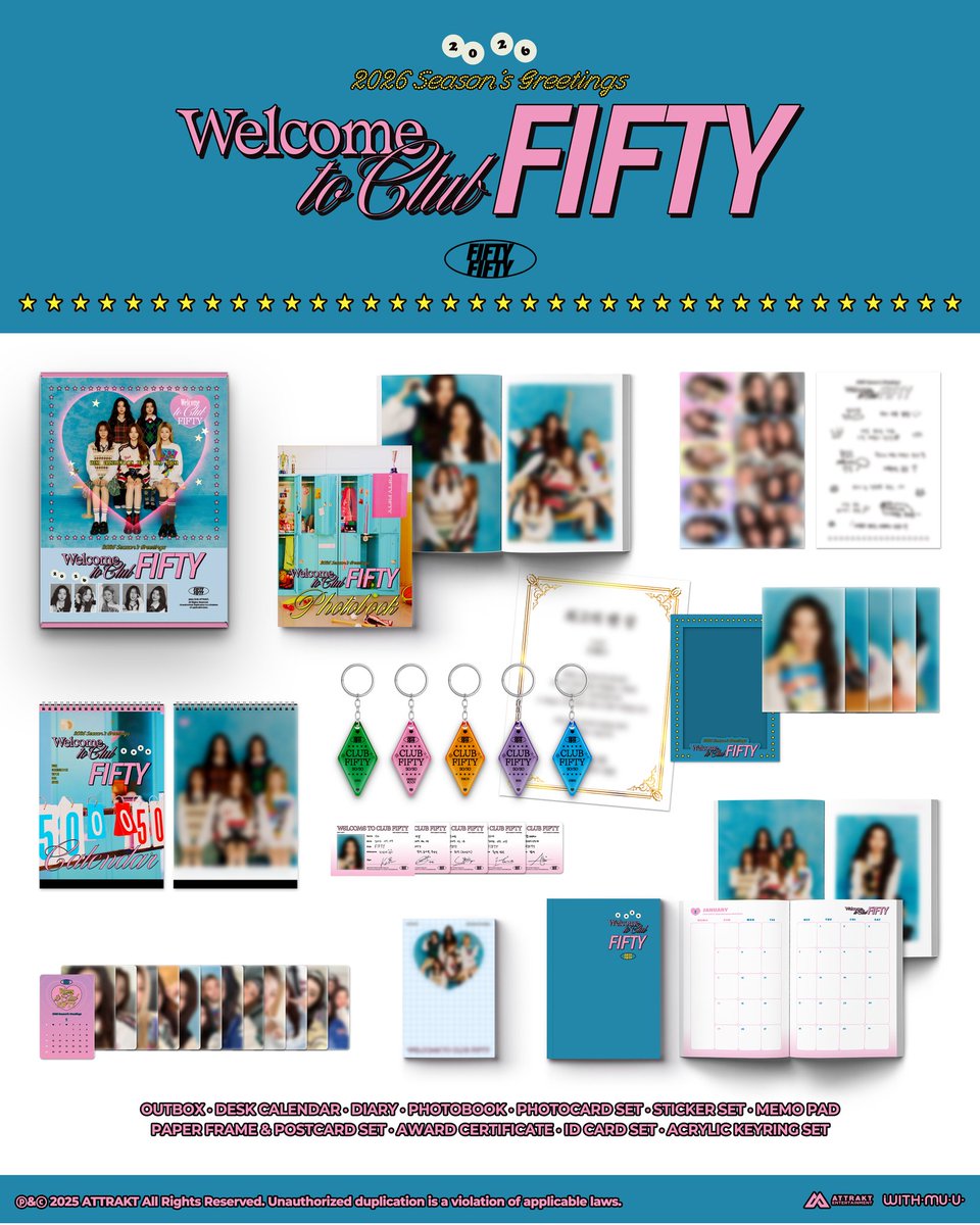 kpoponMYshopee's tweet photo. [#pasarFIFTYFIFTY|🇲🇾] FIFTY FIFTY 2026 Season's Greetings 

✅ Withmuu POB 
🔗 https://t.co/1HsAR6MLuM

#FIFTYFIFTY #피프티피프티 #KOS_FIFTYFIFTY https://t.co/tWoQADko4f