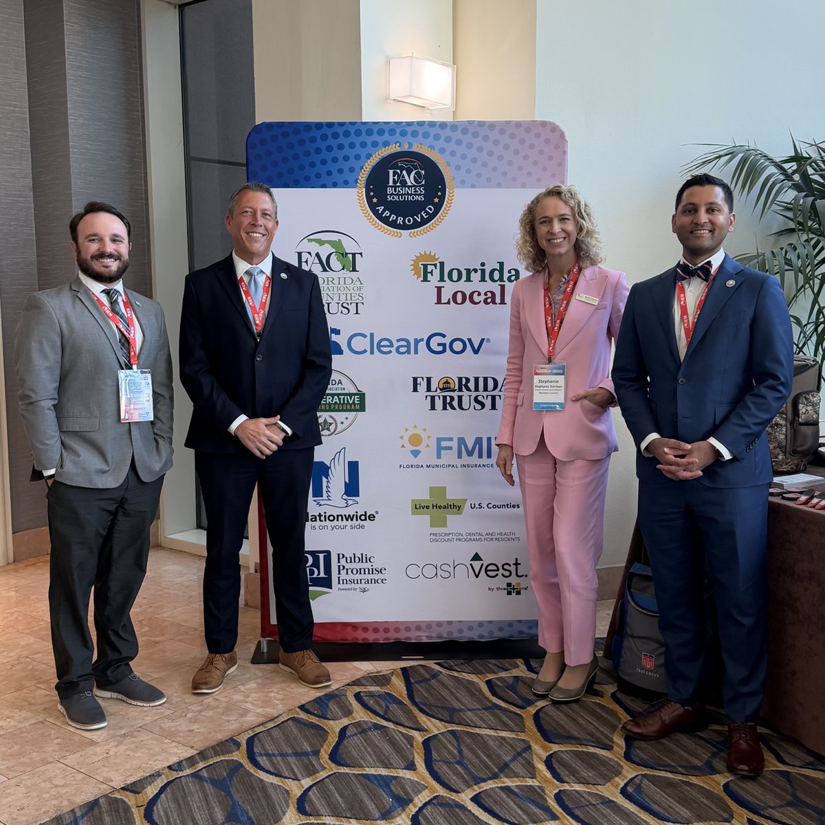 ManateeGov's tweet image. Manatee County is well represented at the 2025 Florida Association of Counties Legislative Conference this week. 

Commissioners George Kruse and Tal Siddique joined county leaders from across Florida to discuss priorities that shape the future of our communities, from…