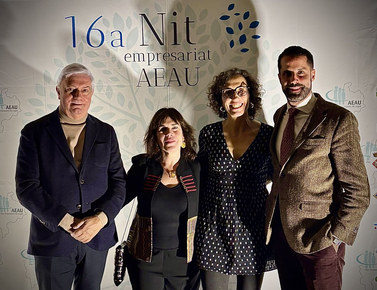 La CEA ha assistit a la trobada anual de l'Associació d'Empresaris de l'Alt Urgell (AEAU). La cita ha comptat amb el president de la patronal, Gerard Cadena, la presidenta i la tresorera de l’entitat alturgellenca, Laia Blasi i Emma Sanvicens i el director de la CEA, Iago Andreu.