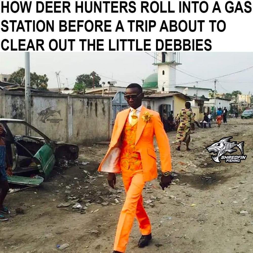 HuntFishTravel's tweet image. Current situation!!
Good luck to all my fellow orange army soldiers hitting the Wisconsin woods in the morning!
May your aim be straight and your Little Debbie wrappers be silent! 
🎯🦌

#WisconsinDeerHunting #OpeningMorning #HuntingPodcast 

@KwikTrip @LittleDebbie @WDNR