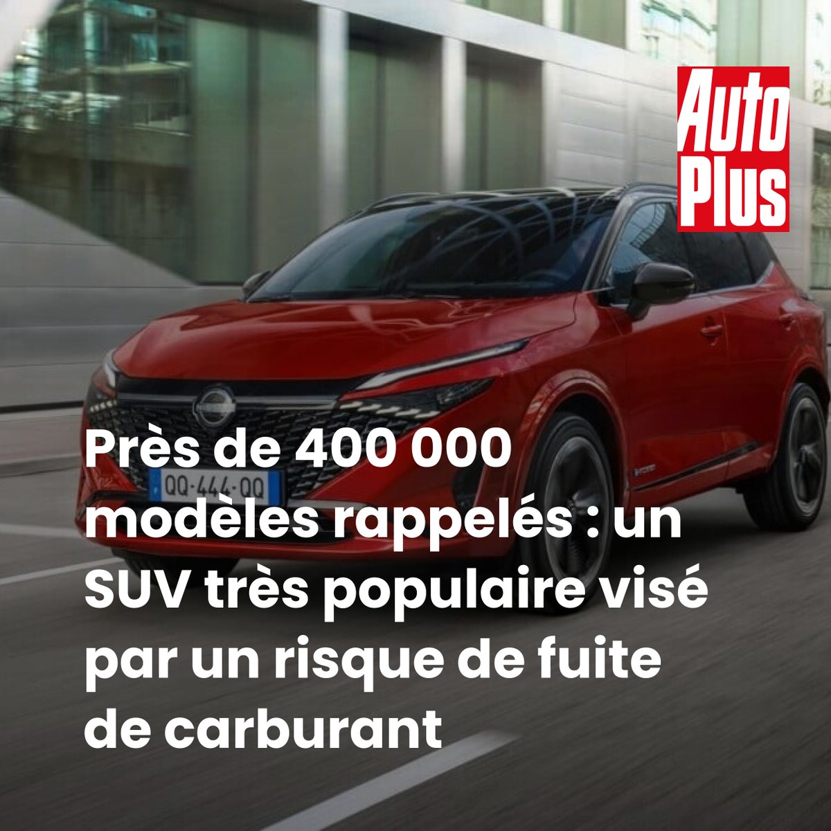 Attention fuite ! Votre SUV est-il concerné ? 🚗 👉 l.autoplus.fr/btf