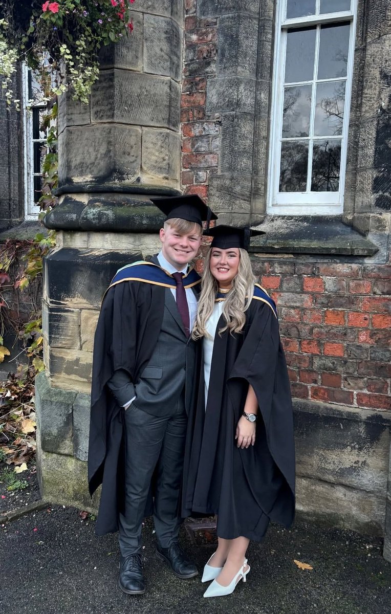 dlch01's tweet photo. Couldn't be prouder of these two beautiful people graduating @YorkStJohn this week with BSc (Hons) 🎓 here's to your next chapter - go smash it!! https://t.co/nI4zHOOR7d