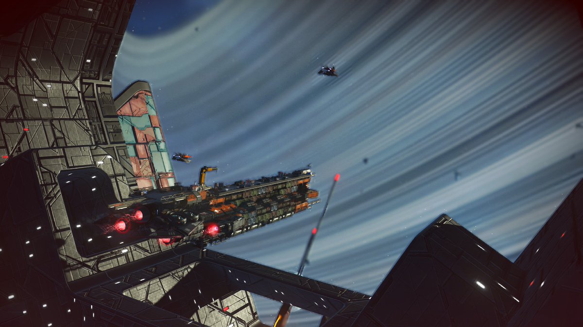 I though it would be funny to try and pretend to "dock" next to a space station on the exterior, even if none of the exterior is functional, it looks cool and at least has collision