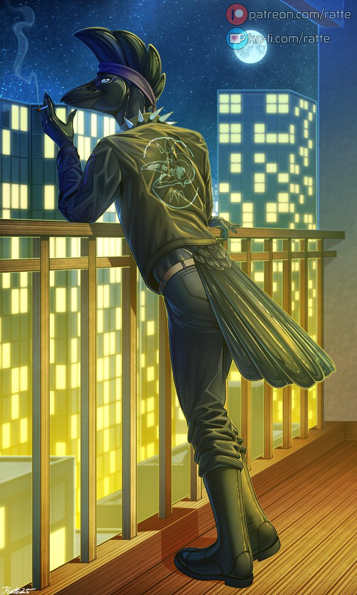 City Lights - patreon.com/posts/144116663

#commission for <a href="/LootZii/">LootZ</a>!

Please support my work so I can afford existing!  patreon.com/ratte / ko-fi.com/ratte

#furryartwork #art