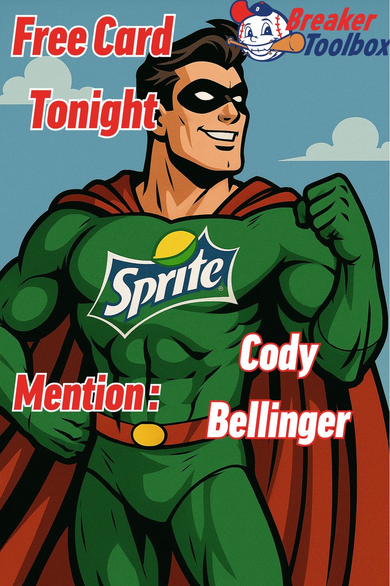 BreakerToolbox's tweet image. Like this post and mention the player of the day and get a free card during any DJAWN break tonight!

#cardbreaks #baseballcards #sportscards #topps #thehobby