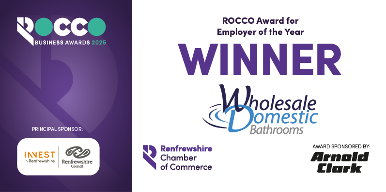 Take a bow <a href="/WholesaleDom/">Wholesale Domestic</a> 🛁, our worthy winners of the ROCCO Award for Employer of the Year 👏 Sponsored by <a href="/ArnoldClark/">Arnold Clark</a> 🚗 #2025ROCCO