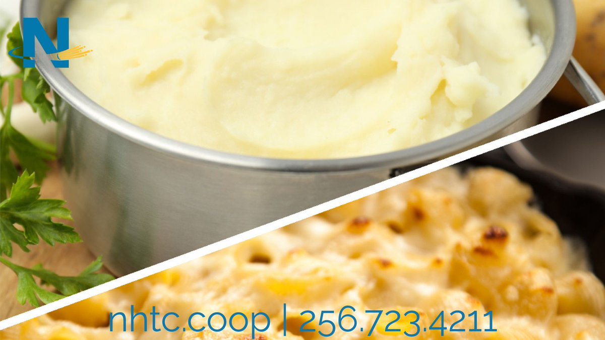 NHTCoop's tweet image. 🥔🧀Side-dish Showdown! Which one rules your Thanksgiving plate?
🍽️Mashed Potatoes
🍽️Mac &amp;amp; Cheese

Vote below 👇🏻

#NHTCFiber #FiberInternet #MultiGig #FiberisBetter #FiberFast #KeepingYouConnected #GigCertified #NewHopeAL #GrantAL #OwensCrossRoadsAL #HamptonCoveAL #GurleyAL