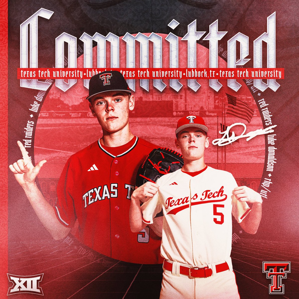 I’m beyond blessed to announce that I’m COMMITTED to play Division I baseball at TEXAS TECH UNIVERSITY! ❤️🖤⚾️

Thank you to <a href="/Ericgute12/">ERIC GUTIERREZ</a> and <a href="/SMerrBullpen/">Steve Merriman</a> for believing in me and giving me this opportunity. 
<a href="/TTU_Baseball/">Texas Tech Baseball</a> <a href="/643DPAthletics/">6-4-3 DP Baseball</a>