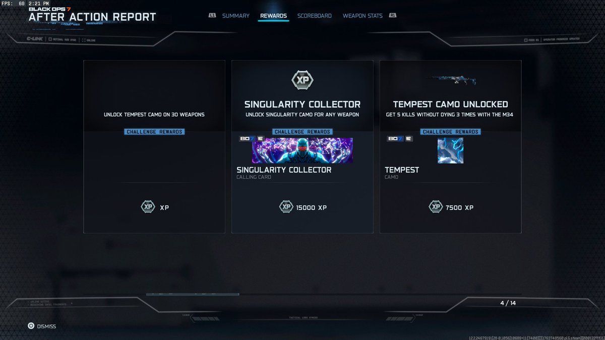 curcsX's tweet image. Singularity grind complete #BlackOps7