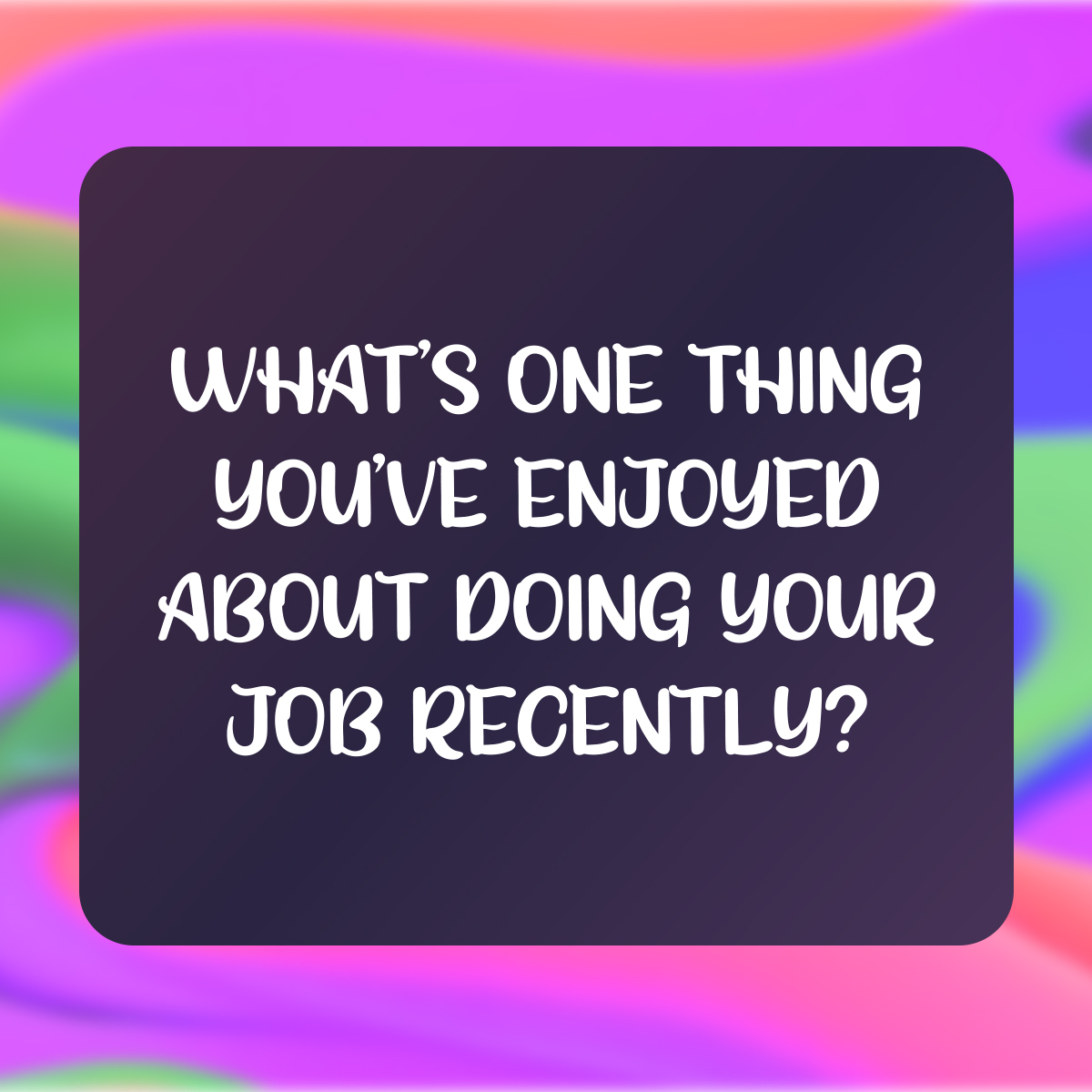 CourseTeachings's tweet image. What’s one thing you’ve enjoyed about doing your job recently?

#gratitudeistheattitude #lifequestions