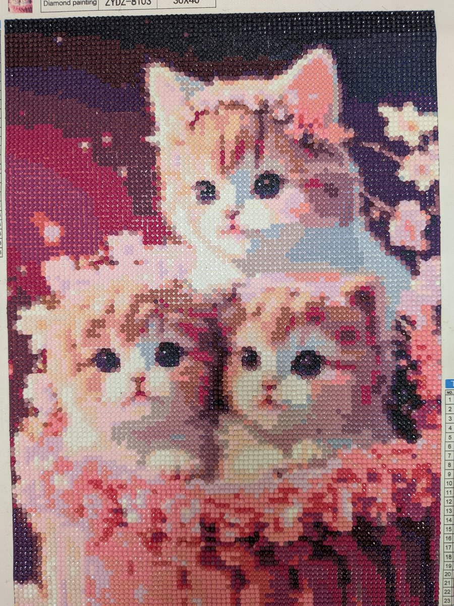 unibabibi's tweet image. 可愛い🐱ぬこさま🐱
ダイヤモンド✨️✨️アート
ラウンドビーズ2️⃣4️⃣色
2️⃣5️⃣㌢✕3️⃣5️⃣㌢
1️⃣1️⃣月2️⃣2️⃣日
わんわんにゃんにゃんの日