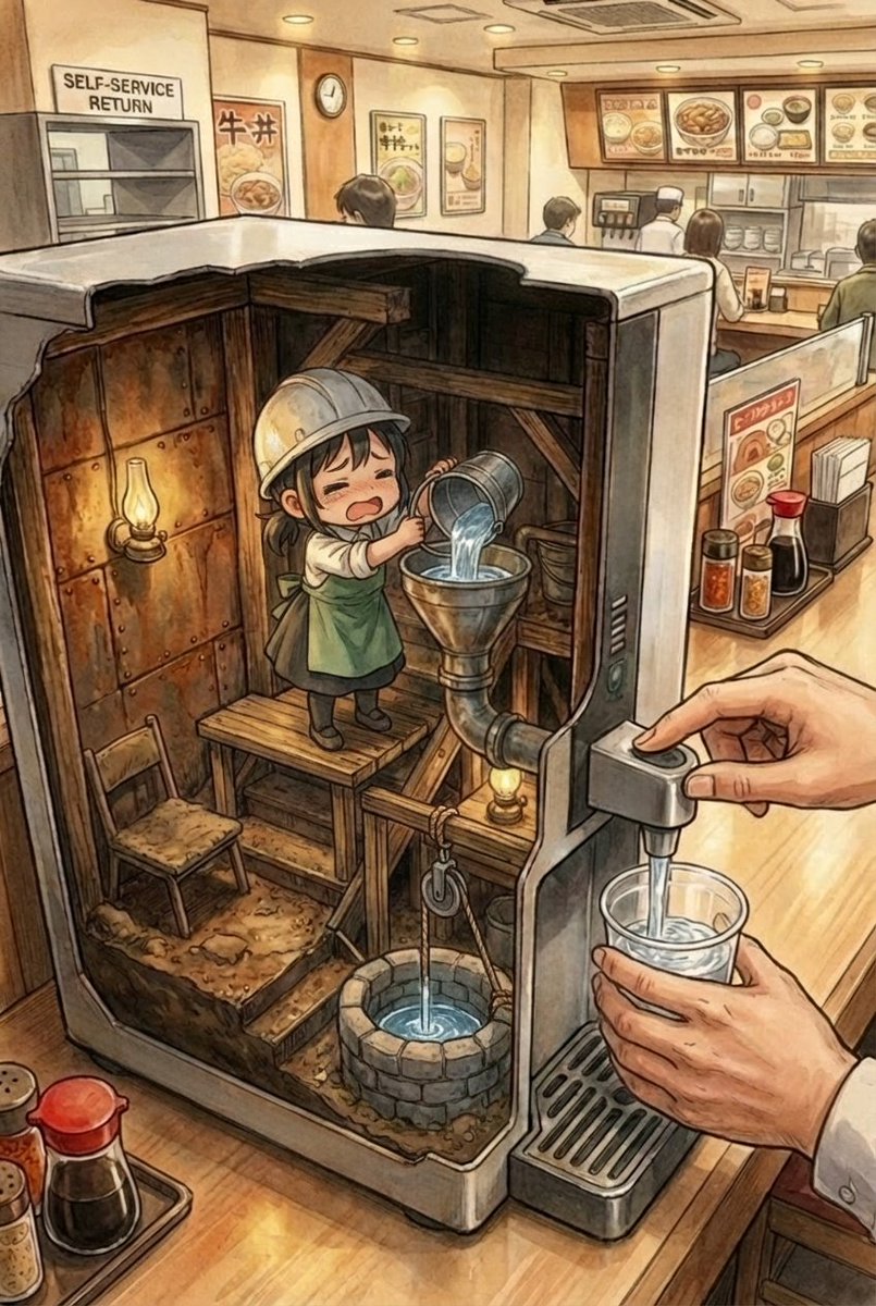 hiyodorixxxx's tweet image. 冷水機の中の人