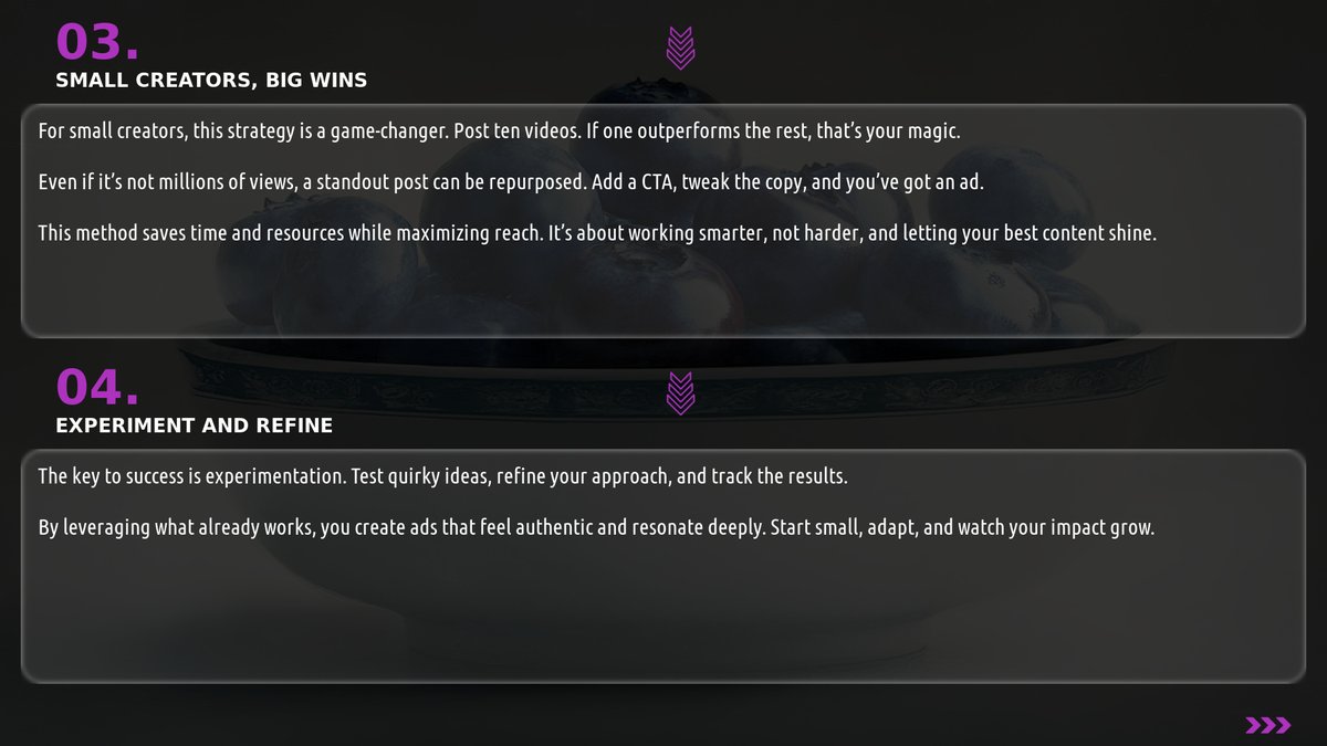 Post4All's tweet image. Your best-performing organic post is your secret weapon. Add a subtle CTA, and you&apos;ve got an ad that converts. Experiment, refine, and let your content work smarter. #contentstrategy #socialmediaads #growthhacks #digitalmarketing #creators