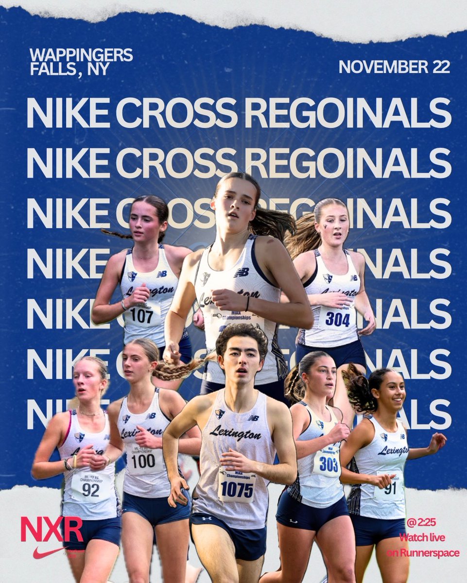 MinutemenXCTF's tweet photo. #MEETDAY The entire season has built to today! Follow live as the Lex girls and Patrick Noonan take their shot at the Nike Cross Northeast Regional!! #LexGo #LexXC #NXR #always41 #bethatmiracle
📺https://t.co/NkZtpVKD4i
🔗https://t.co/69Uye9F5V2 https://t.co/iP2KUngBGo
