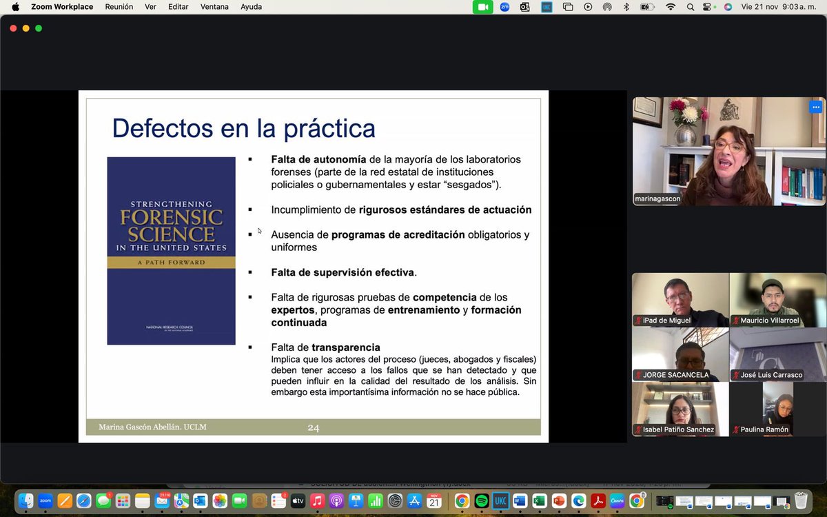 CatheRicaurteH's tweet photo. 📌Hoy, en el Diplomado en Argumentación Probatoria de la USFQ, tuvimos una clase extraordinaria con la profa. Marina Gascón 👌😉❤️👇🏼 https://t.co/LKPvXtgbFU